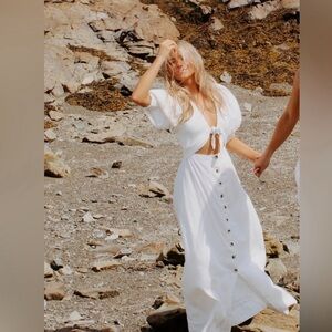 Free People String Of Hearts cut out  Dress